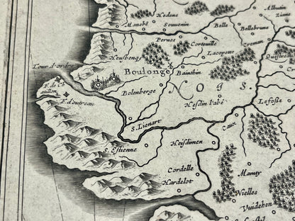 Achat carte ancienne Boulogne-sur-Mer