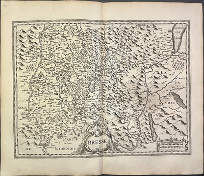 Achat carte ancienne Bresse