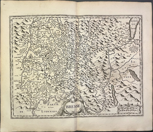 Achat carte ancienne Bresse