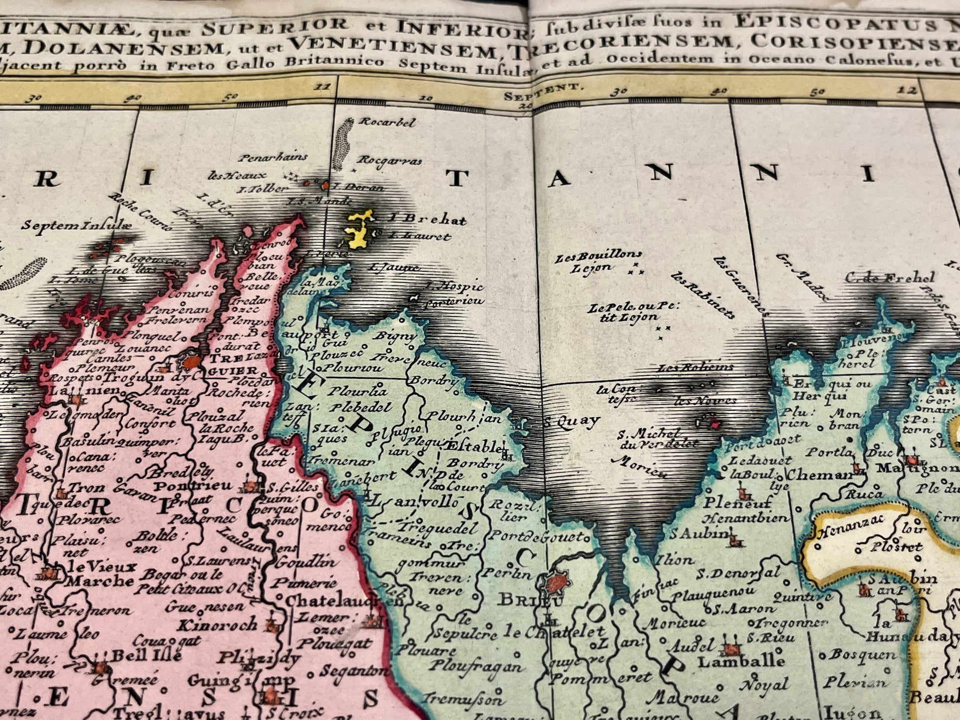 Achat carte ancienne Bretagne Saint-Brieuc