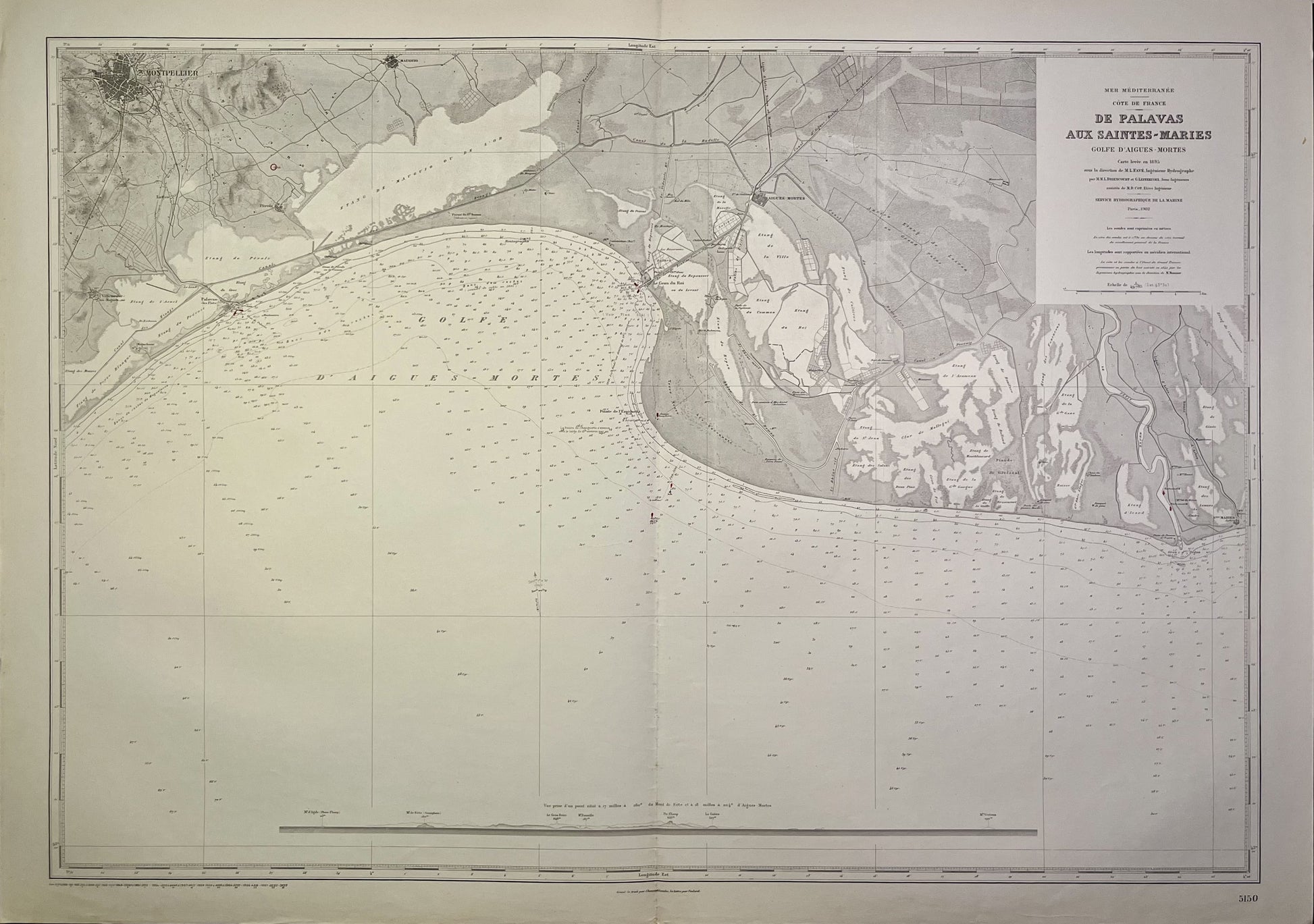 Achat carte ancienne Camargue