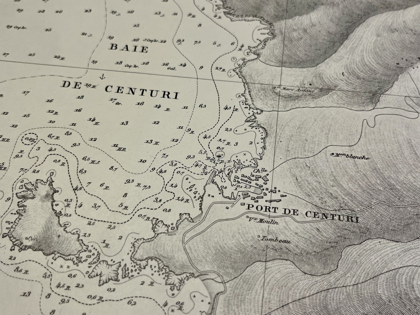 Achat carte ancienne Centuri Corse