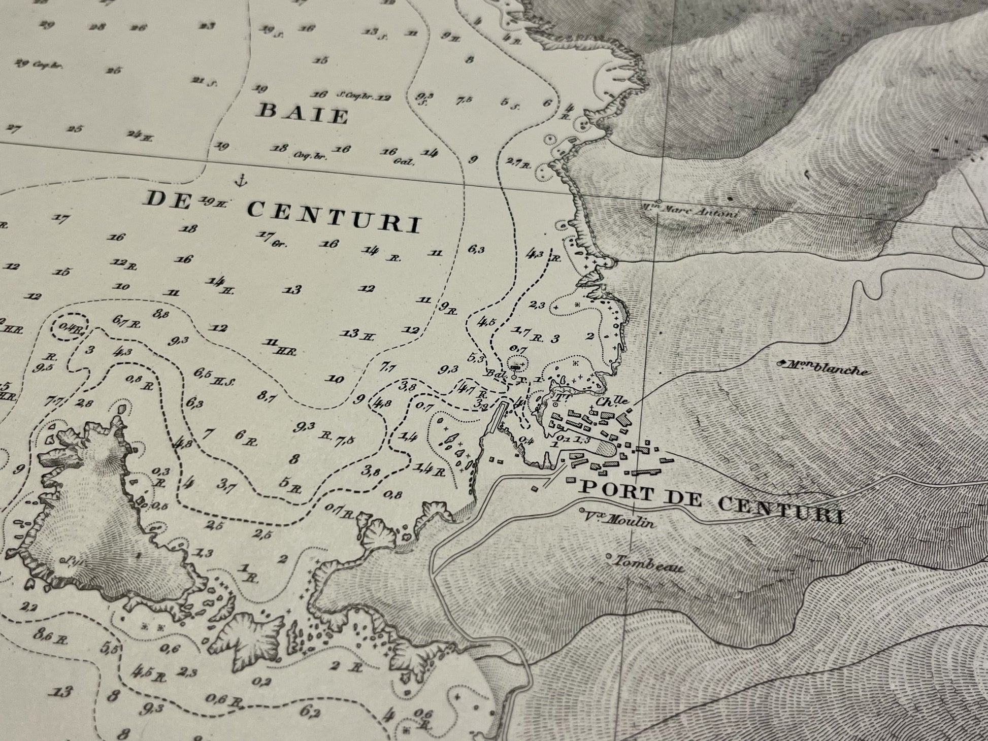 Achat carte ancienne Centuri Corse