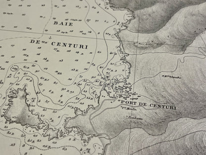 Achat carte ancienne Centuri Corse