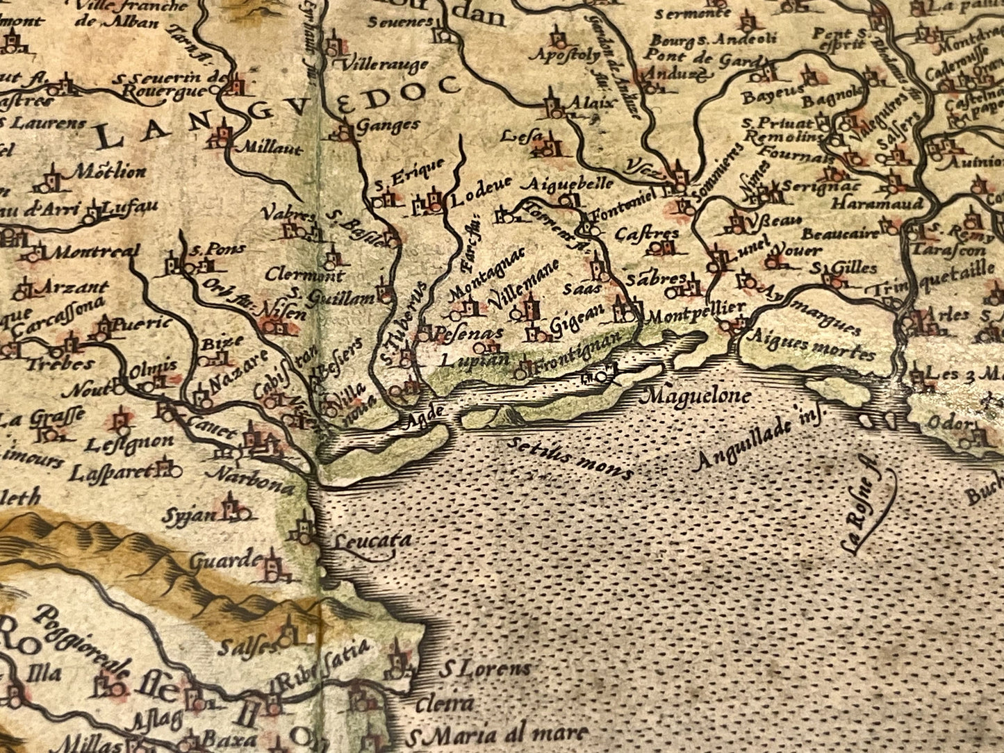 Achat carte ancienne Cote mediterrannee France