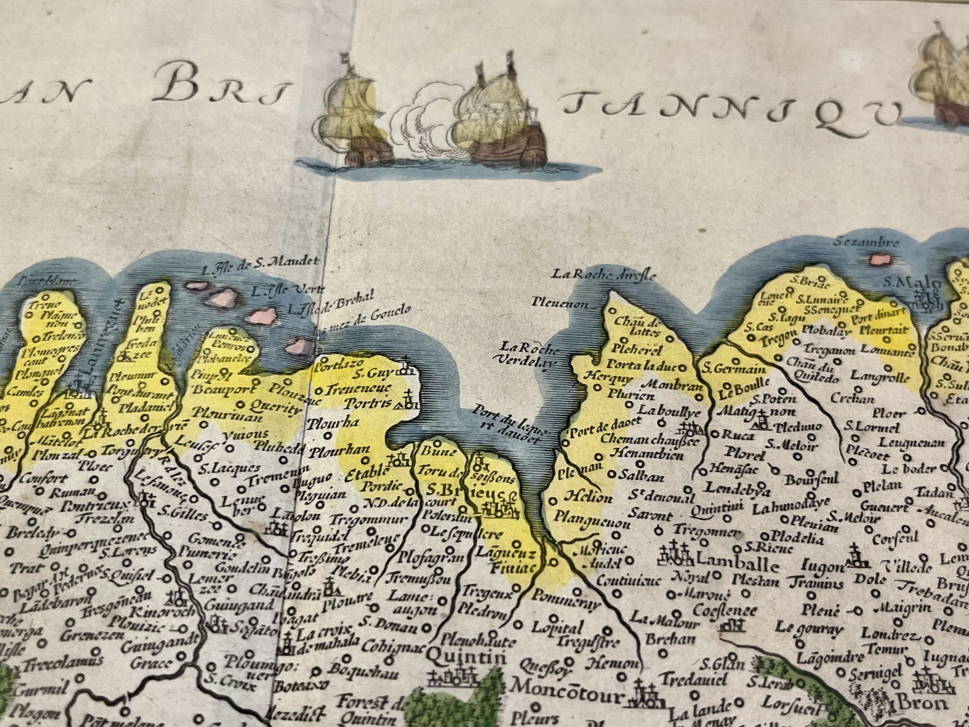 Achat carte ancienne Cotes d'Armor