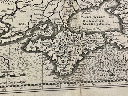 Achat carte ancienne Crimee