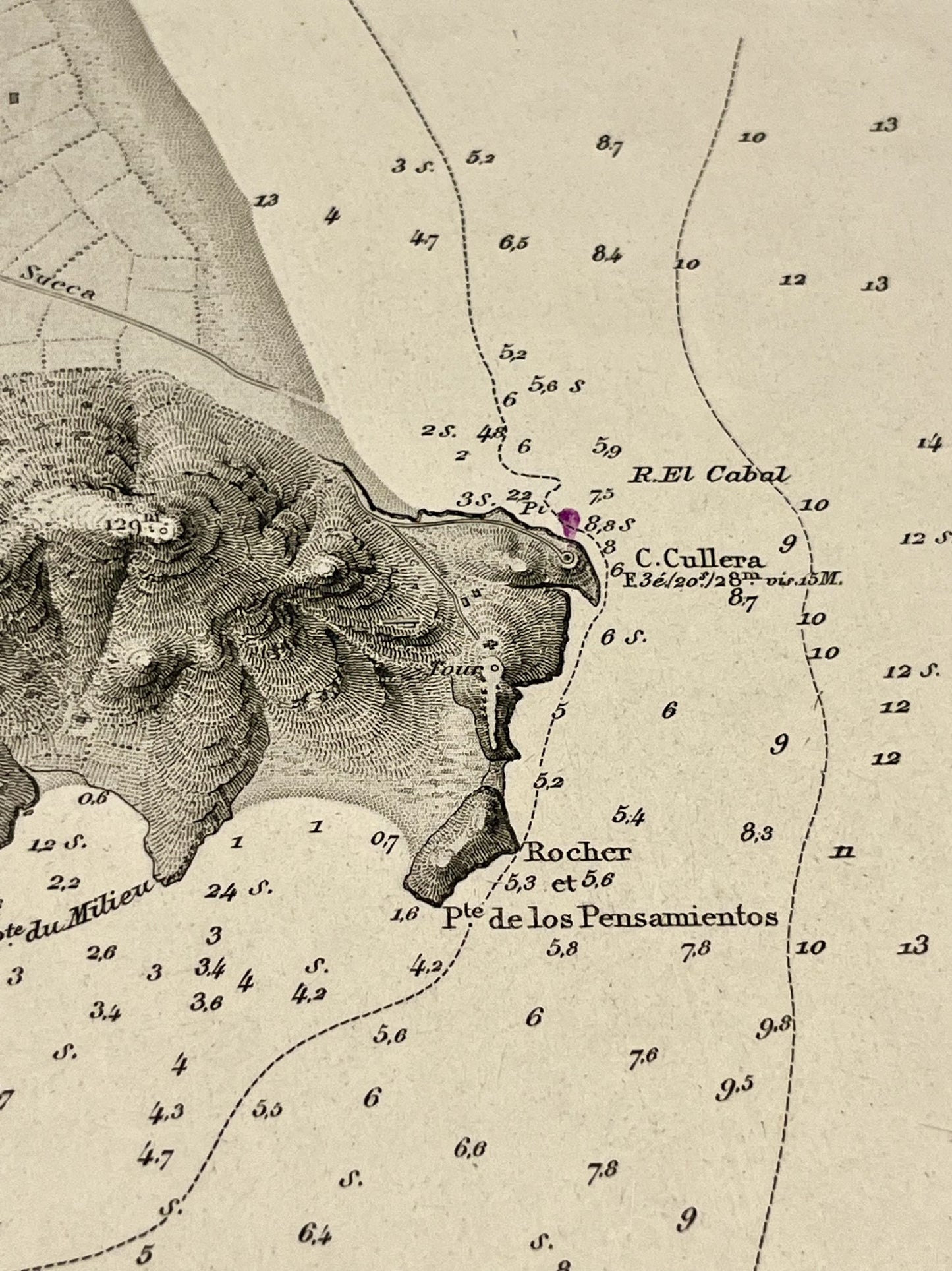 Achat carte ancienne Cullera Espagne