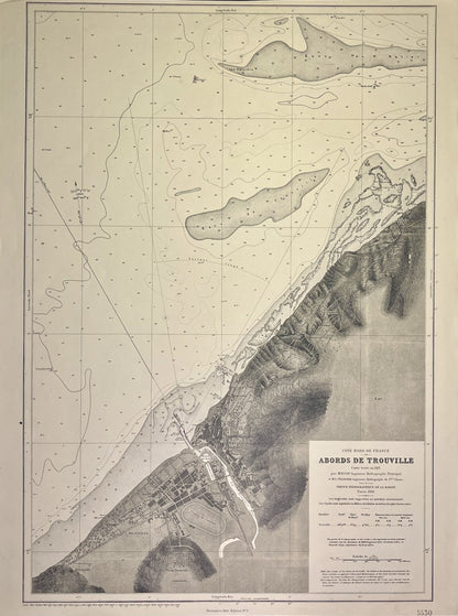 Achat carte ancienne Deauville Trouville