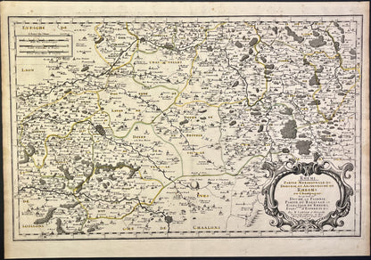 Achat carte ancienne Diocese Reims