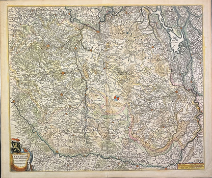 Achat carte ancienne Duche de Brabant