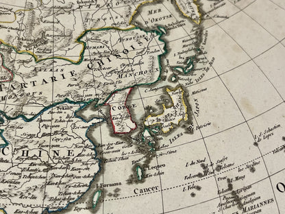 Achat carte ancienne Extreme Orient