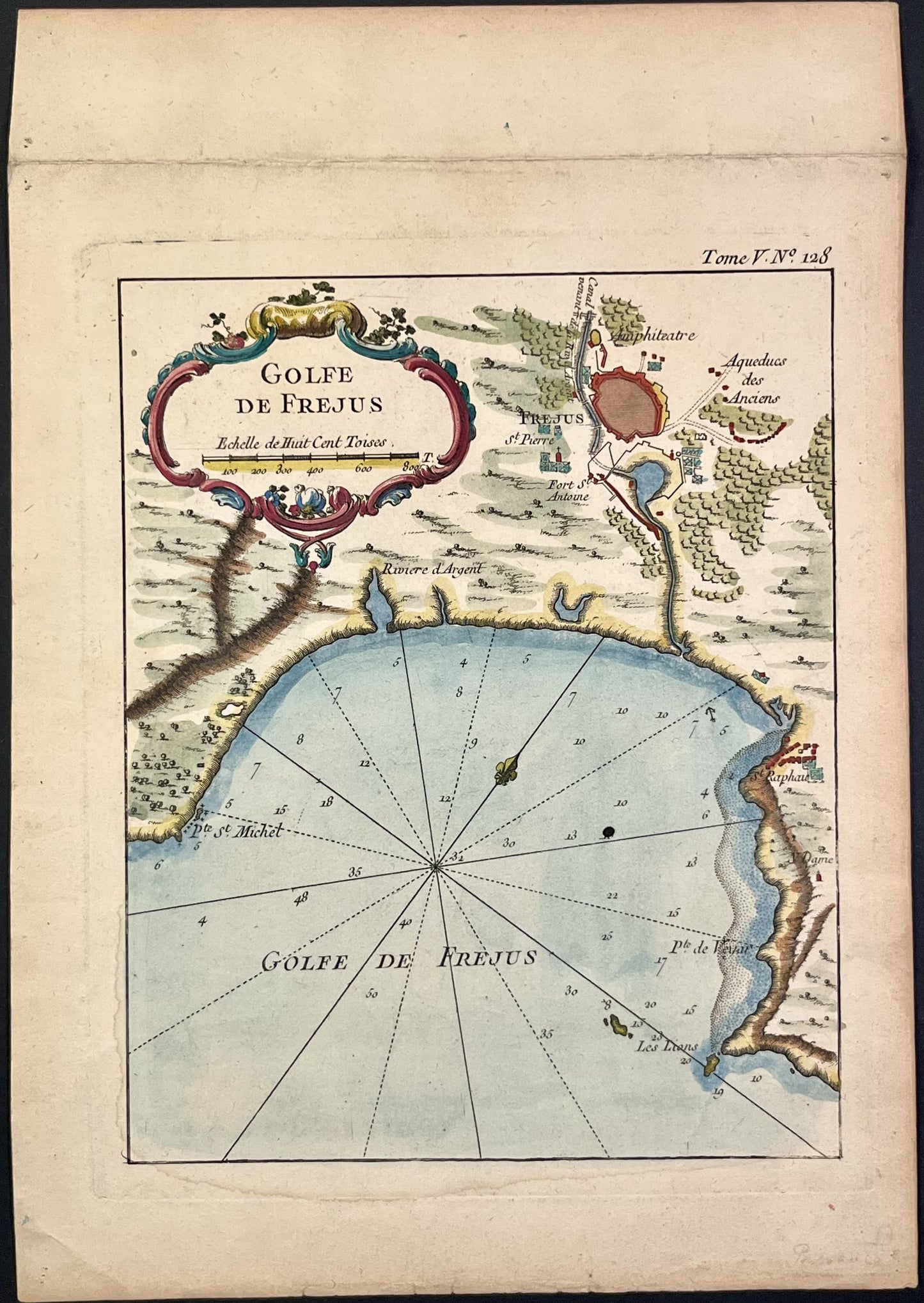 Achat carte ancienne Golfe Frejus Var