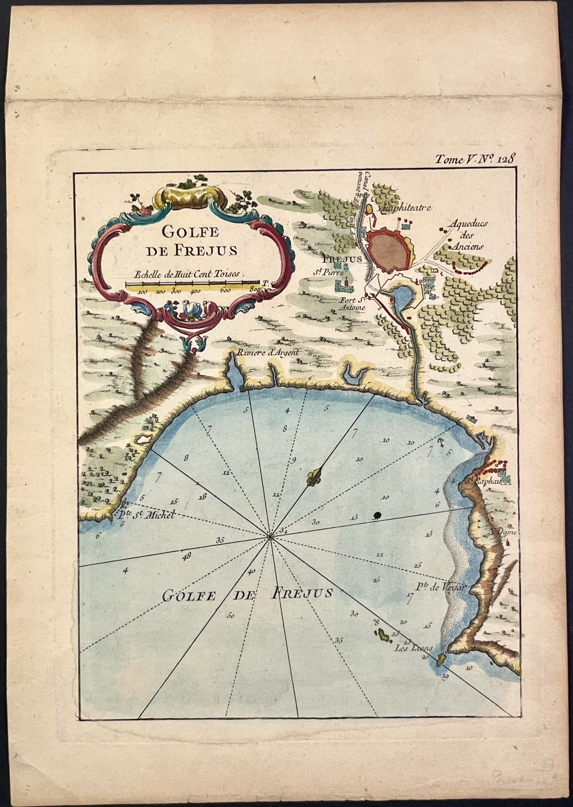 Achat carte ancienne Golfe Frejus Var