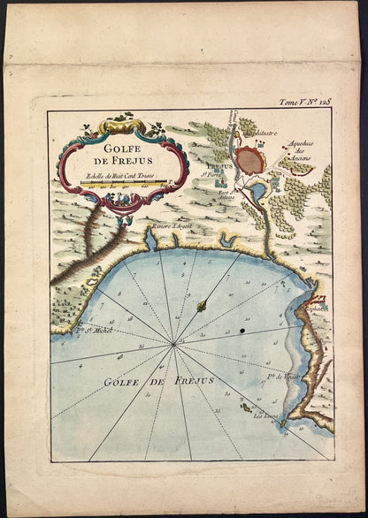 Achat carte ancienne Golfe Frejus Var