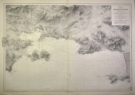 Achat carte ancienne Golfe Giens