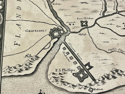 Achat carte ancienne Gravelines