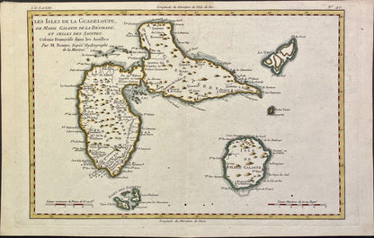 Achat carte ancienne Guadeloupe