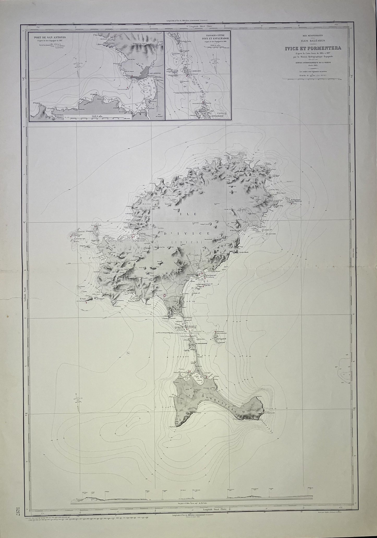 Achat carte ancienne Ibiza