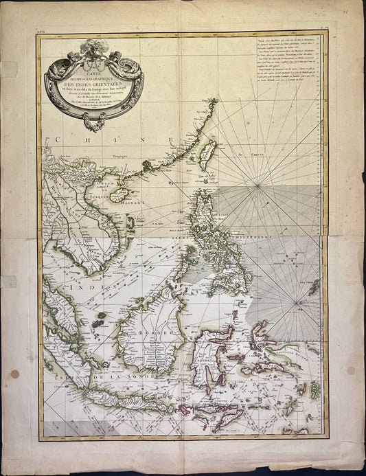 Achat carte ancienne Indonesie