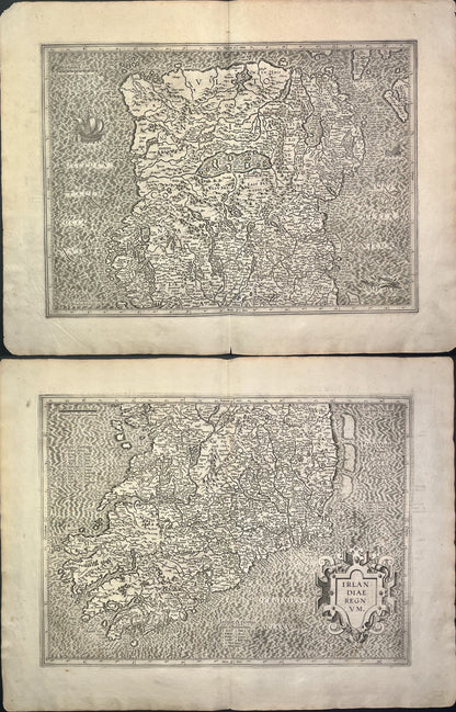 Achat carte ancienne Irlande par Mercator