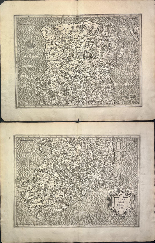 Achat carte ancienne Irlande par Mercator