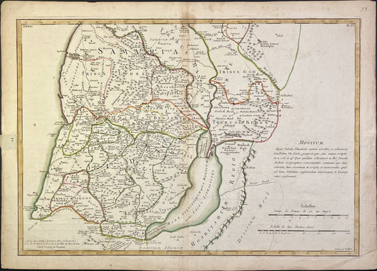 Achat carte ancienne Judee