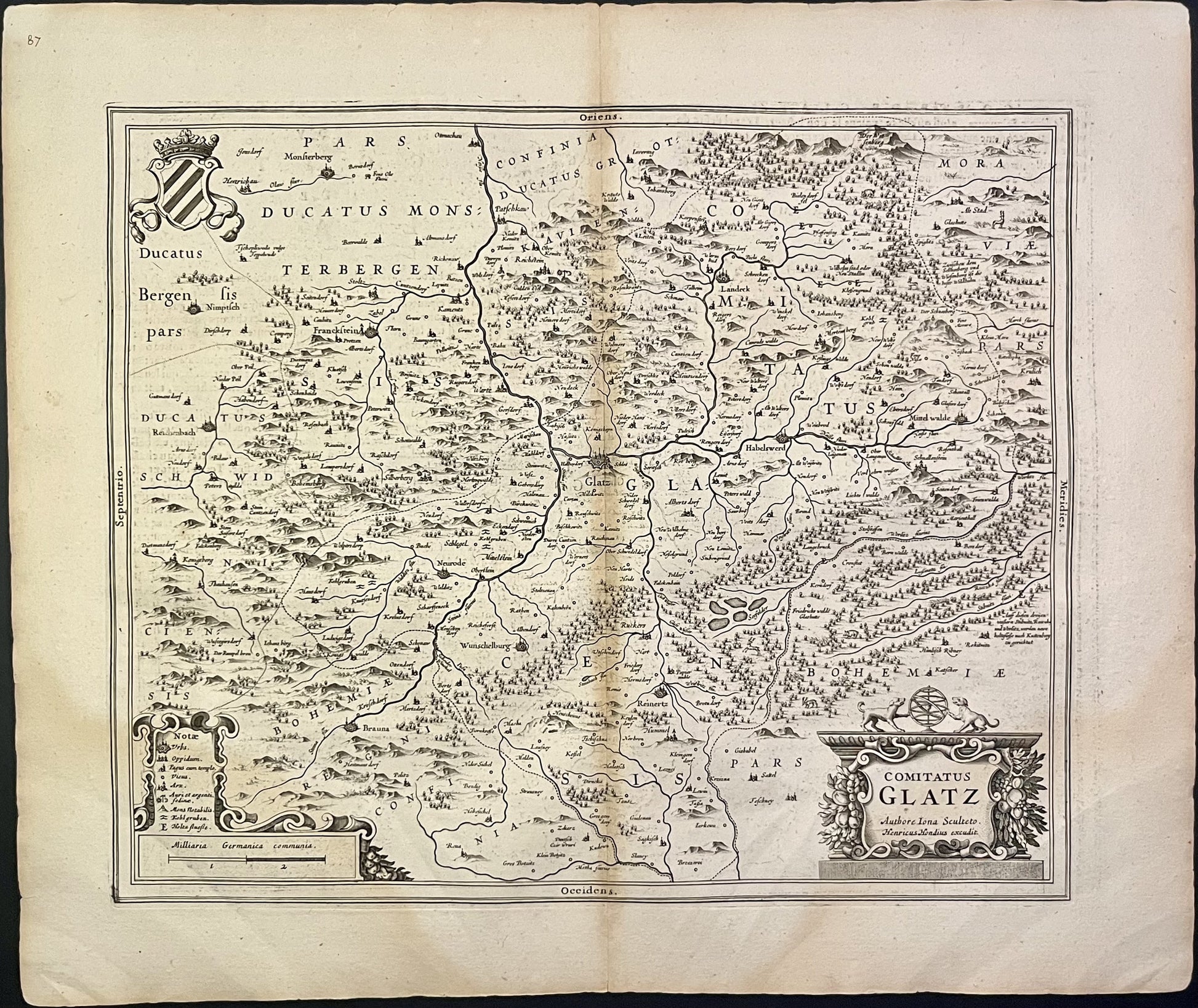 Achat carte ancienne Klodzko Pologne