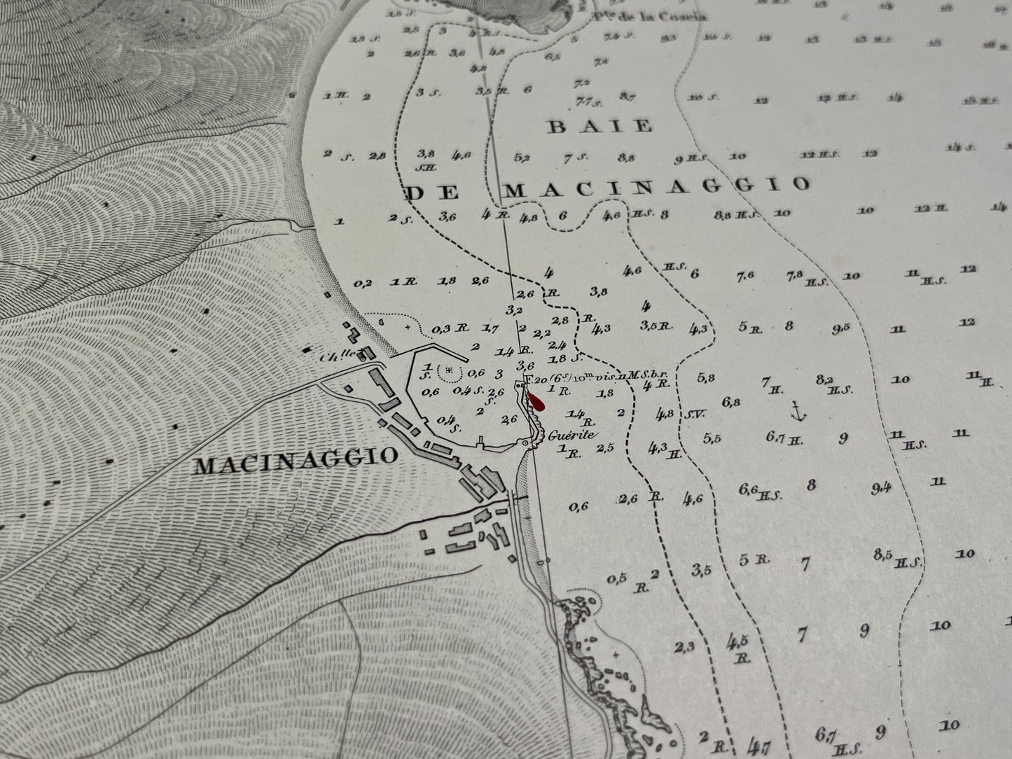 Achat carte ancienne Macinaggio Corse