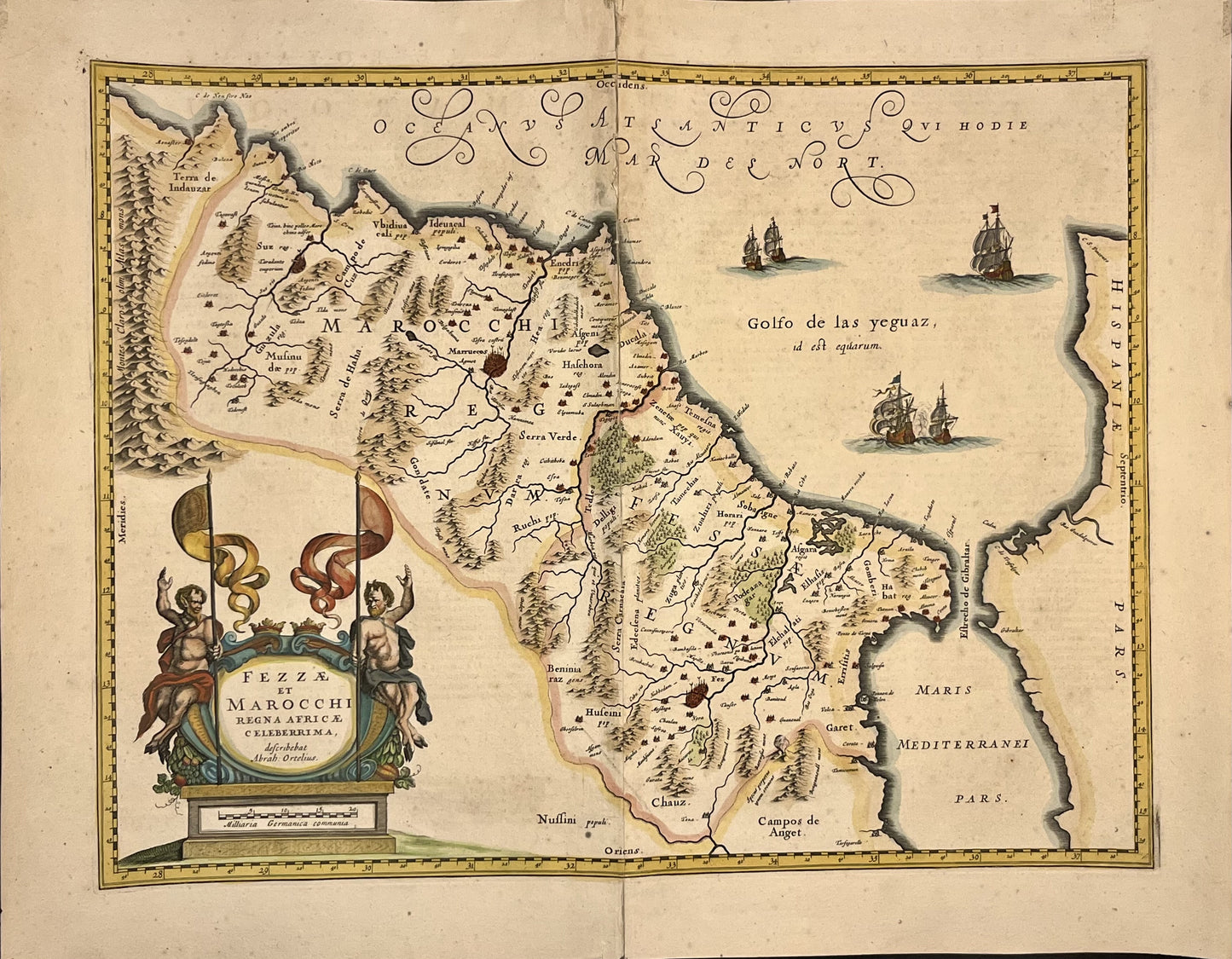 Achat carte ancienne Maroc