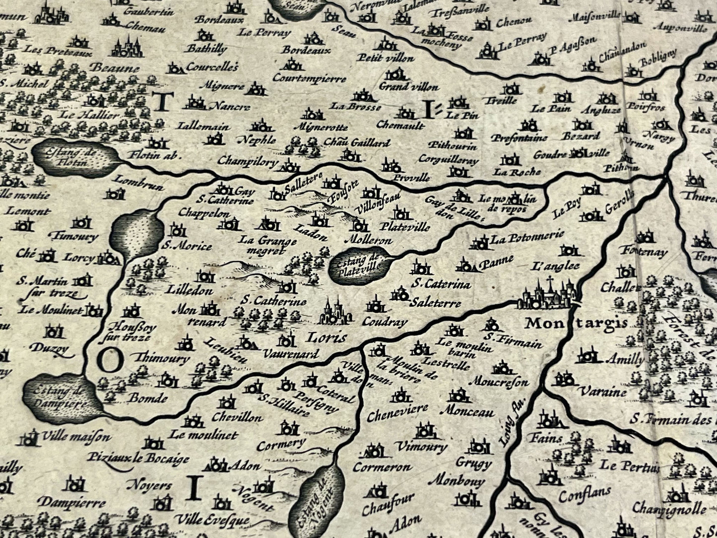 Achat carte ancienne Montargis Loiret