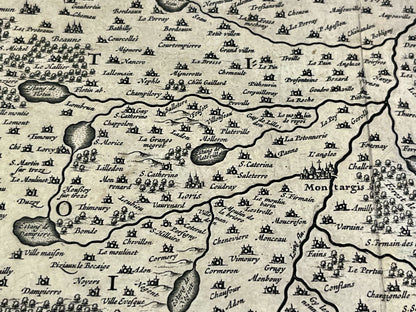 Achat carte ancienne Montargis Loiret