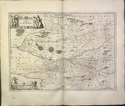 Achat carte ancienne Perigord