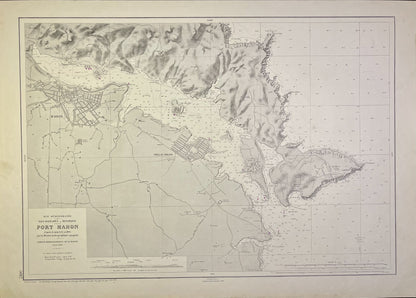 Achat carte ancienne Port Mahon Minorque