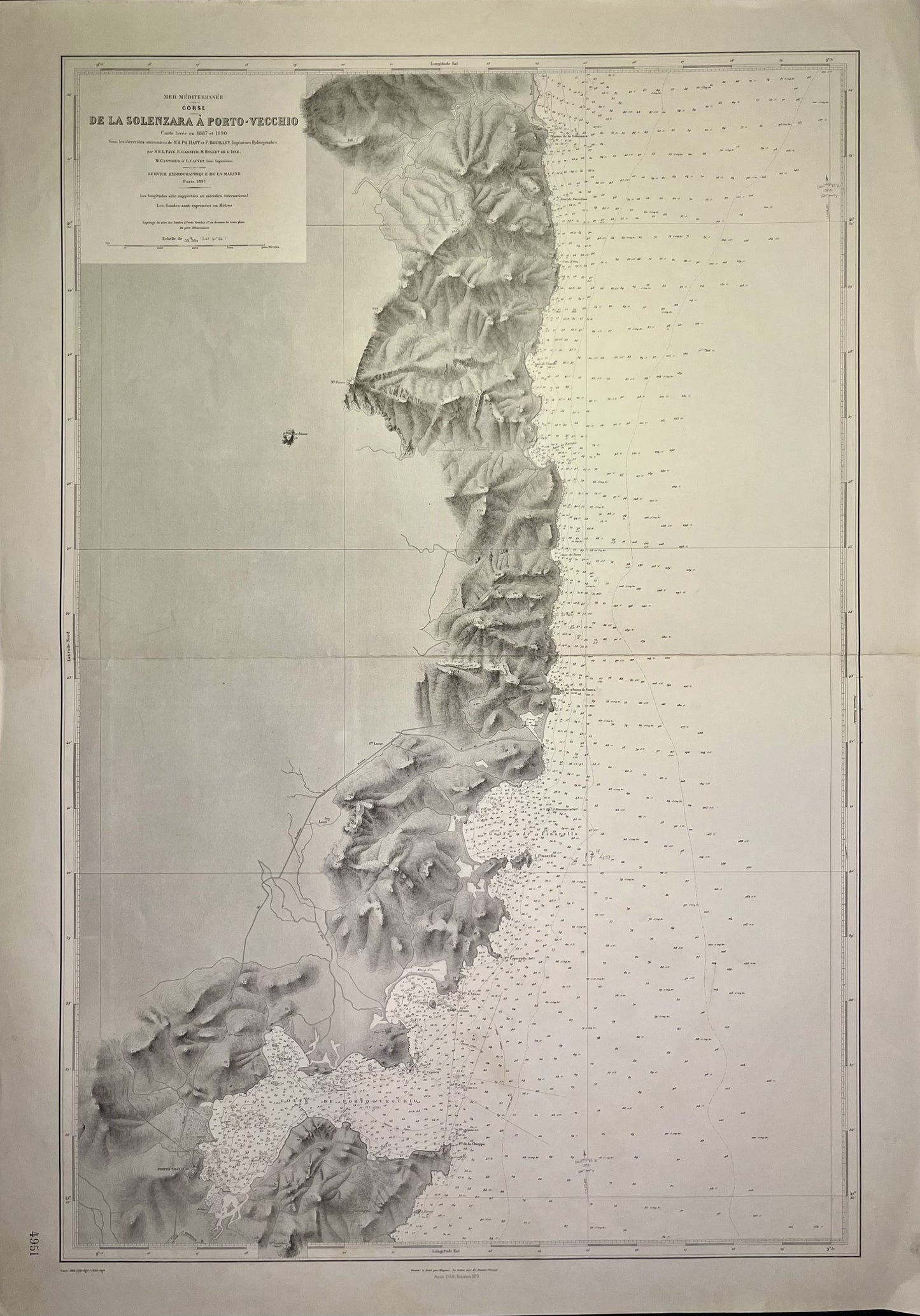 Achat carte ancienne Porto-Vecchio Solenzara