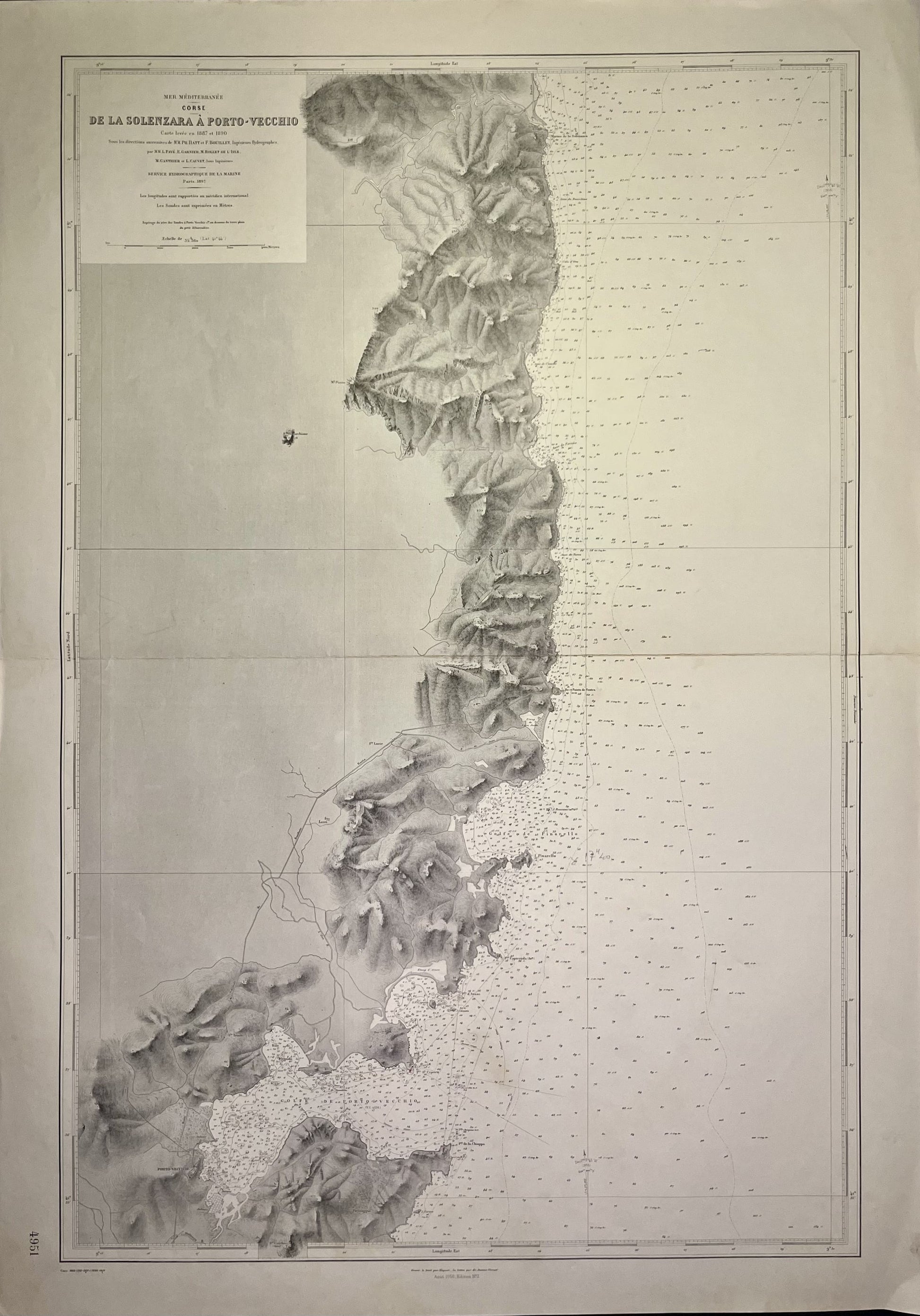 Achat carte ancienne Porto-Vecchio Solenzara