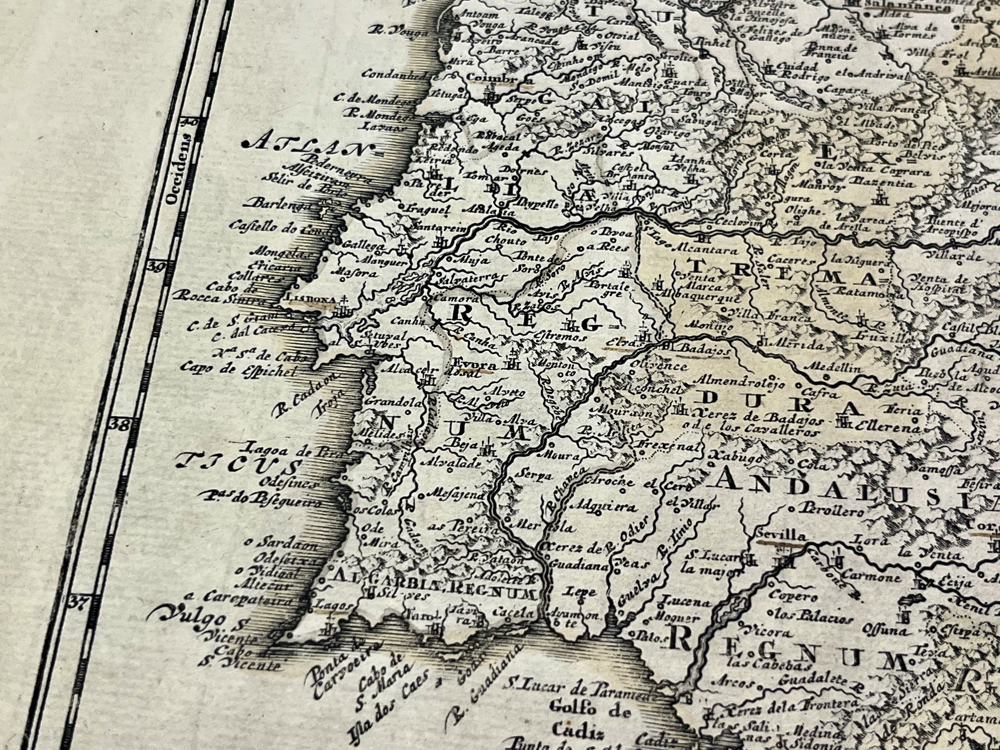 Achat carte ancienne Portugal par Weigel