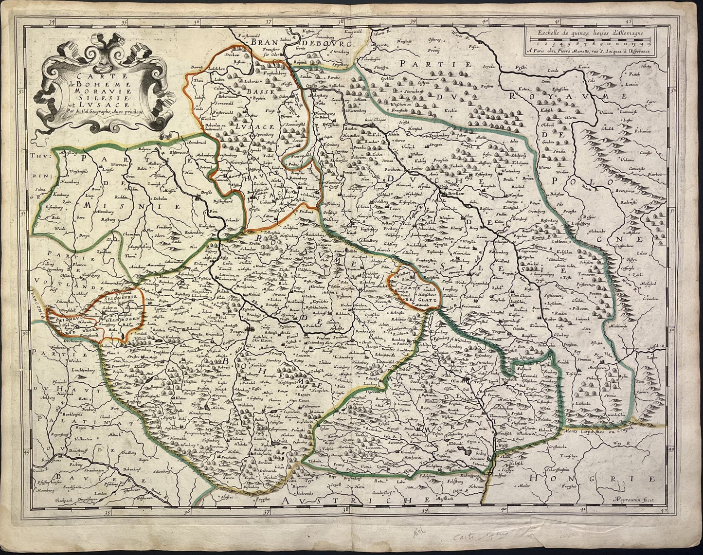 Achat carte ancienne Republique Tcheque