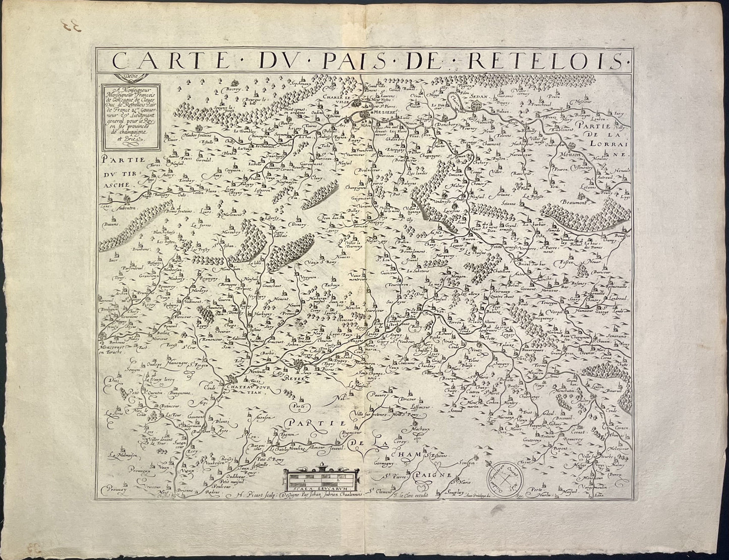 Achat carte ancienne Rethelois