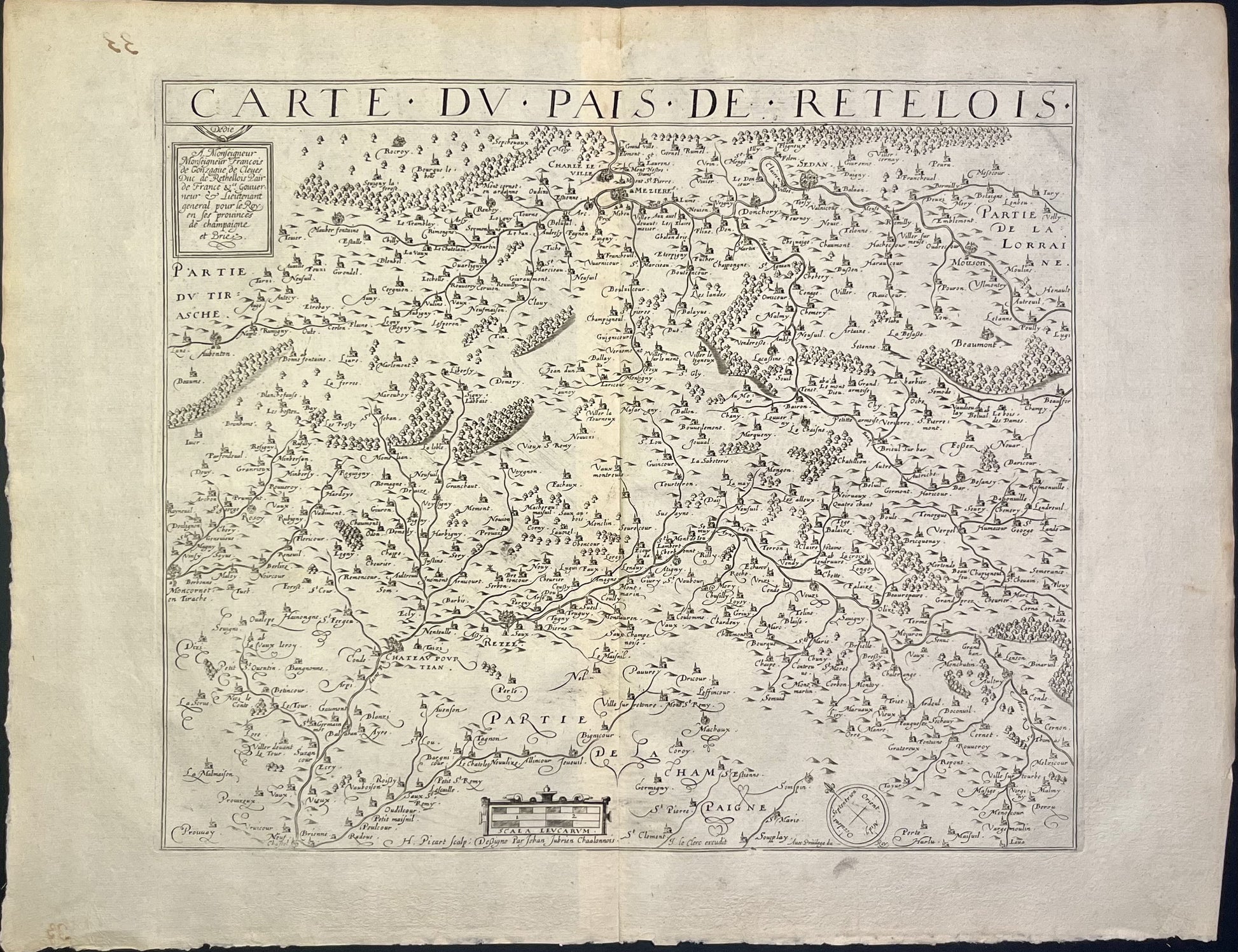 Achat carte ancienne Rethelois