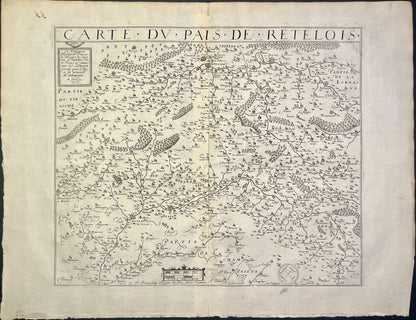 Achat carte ancienne Rethelois