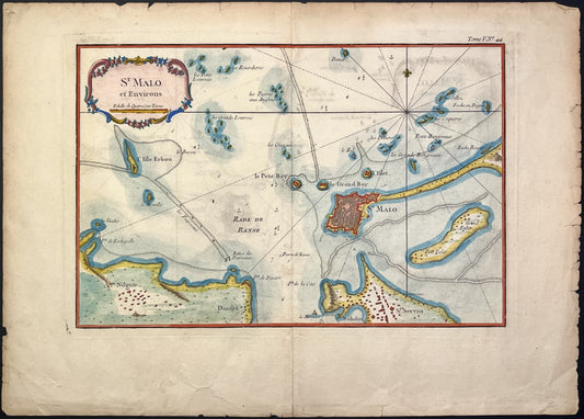 Achat carte ancienne Saint-Malo