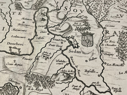 Achat carte ancienne Sedan