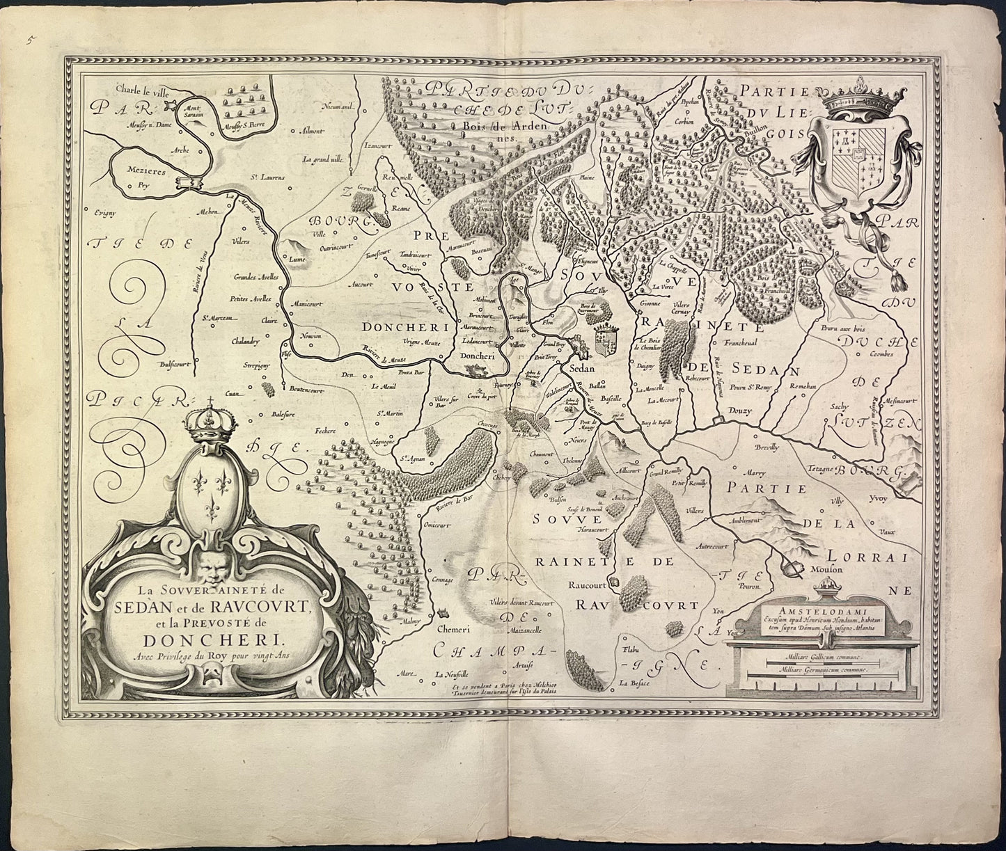 Achat carte ancienne Sedan Raucourt