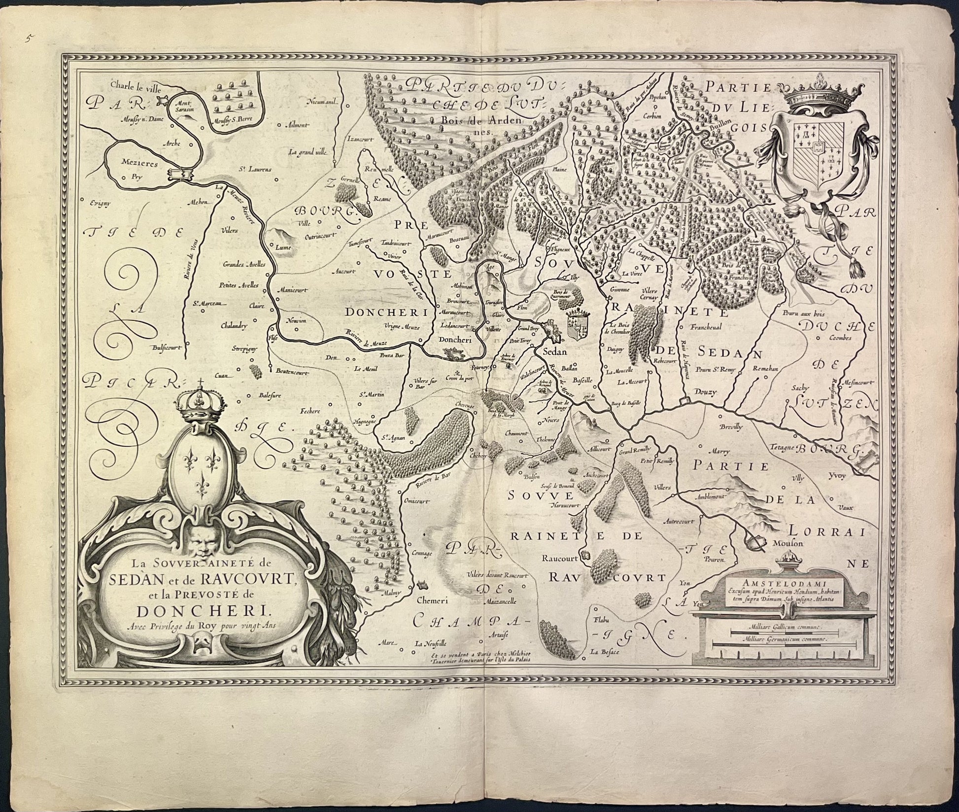 Achat carte ancienne Sedan Raucourt