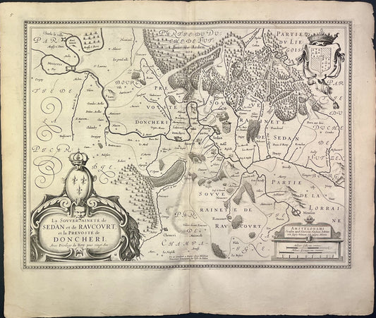 Achat carte ancienne Sedan Raucourt