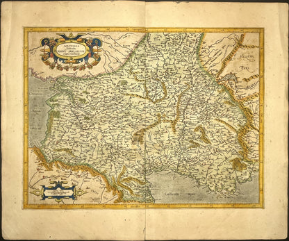 Achat carte ancienne Sud France