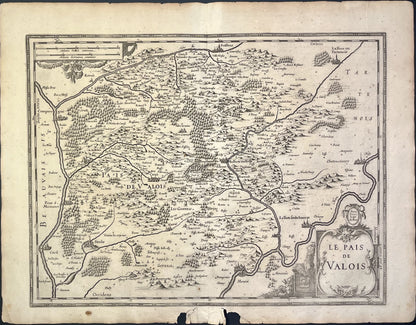 Achat carte ancienne Valois