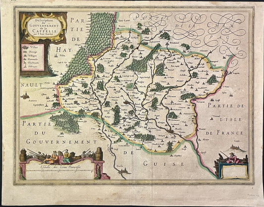 Achat carte ancienne Vervins Aisne