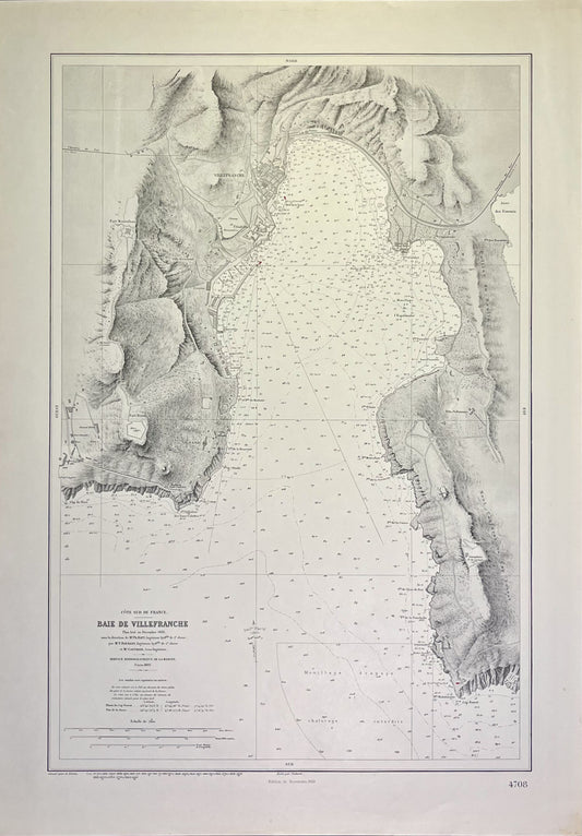 Achat carte ancienne Villefranche-sur-Mer